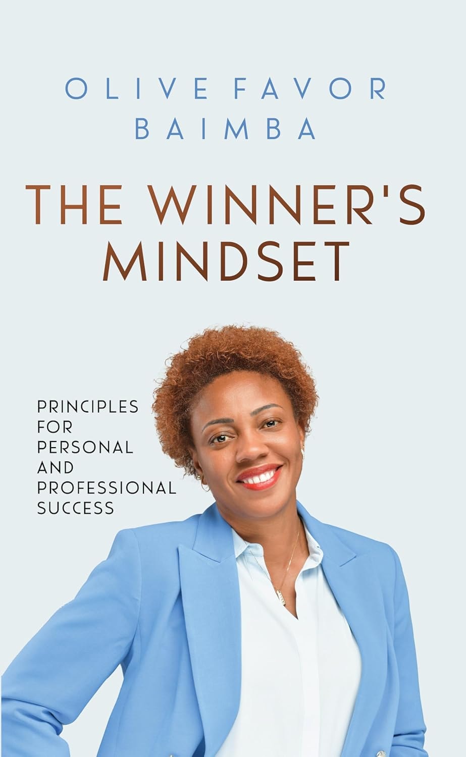 The Winner's Mindset by Olive Favor Baimba — book cover